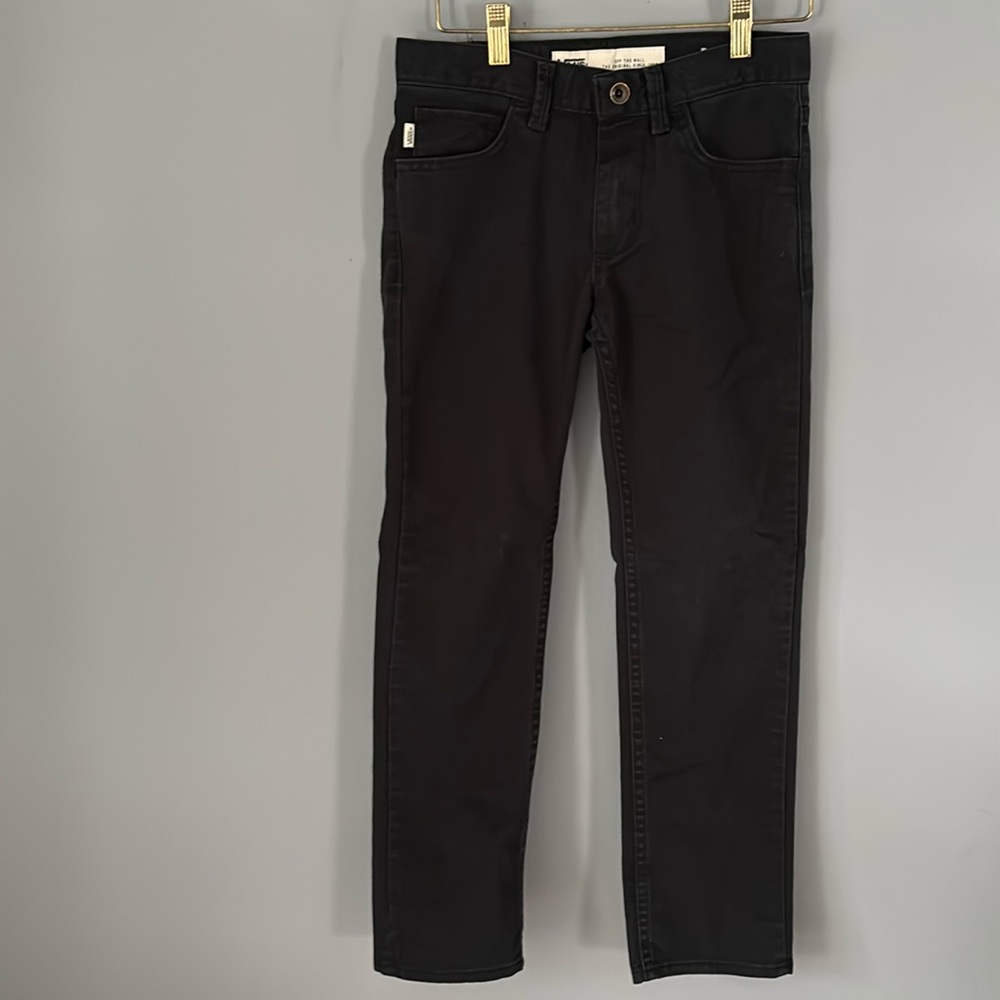 Vans V56 Standard Ladies Black Jeans Size 10 26x25